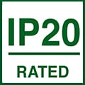 Resistant to dust or objects that are over 12mm in size.