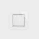 Retrotouch Enocean White Smart Switch (2 Buttons)