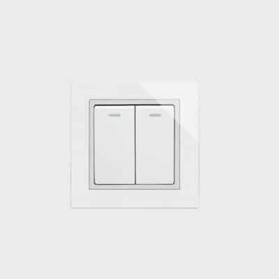 Retrotouch Enocean White Smart Switch (2 Buttons)